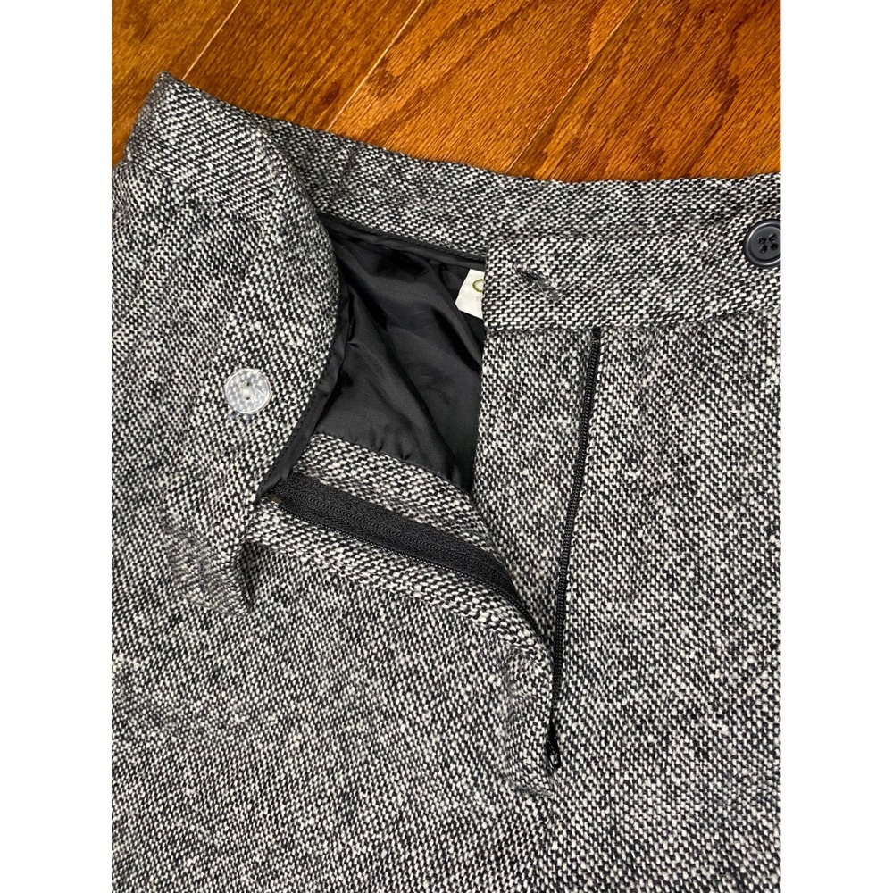 Orvis Women's 100% Wool Lining Black and White Pants Size 10P - Picture 10 of 10